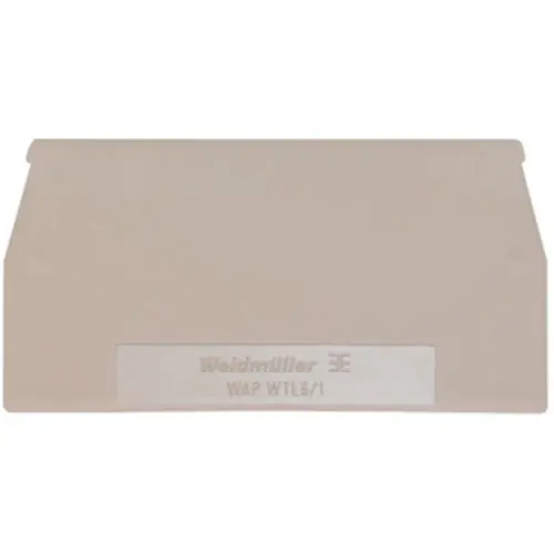 Abschlussplatte für Reihenklemme, 1068300000 Solange Der Vorrat Reicht