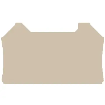 Abschlussplatte für Reihenklemme, 1905150000 Expressversand