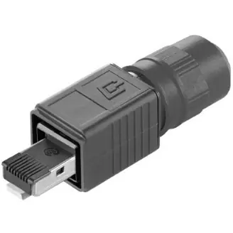 Abverkauf Stecker, RJ45, 8-polig, 8P8C, Cat 6A, Schneidklemmanschluss, 1271240000
