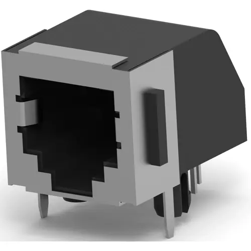 Kracherpreis Buchse, RJ11/RJ12/RJ14/RJ25, 6-polig, 6P6C, Cat 3, Lötanschluss, Durchgangsloch, 5406435-1