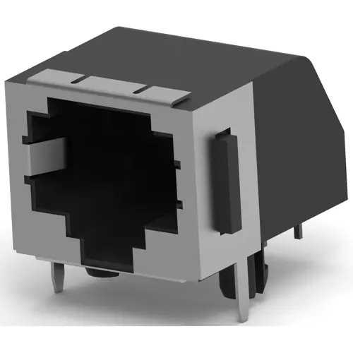 Buchse, RJ45, 8-polig, 8P8C, Cat 3, Lötanschluss, Durchgangsloch, 5555153-6 Solange Der Vorrat Reicht