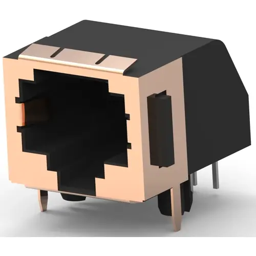 Buchse, RJ45, 8-polig, 8P8C, Cat 3, Lötanschluss, Durchgangsloch, 5555141-1 Nur Heute