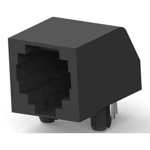 Knallerangebot Buchse, RJ11/RJ12/RJ14/RJ25, 6-polig, 6P6C, Cat 3, Lötanschluss, Durchgangsloch, 5555165-1