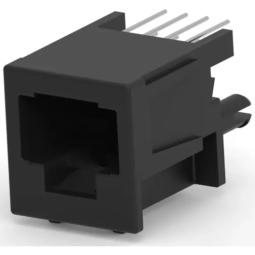 Zertifiziert Buchse, RJ45, 8-polig, Cat 3, Lötanschluss, Durchgangsloch, 338360-1