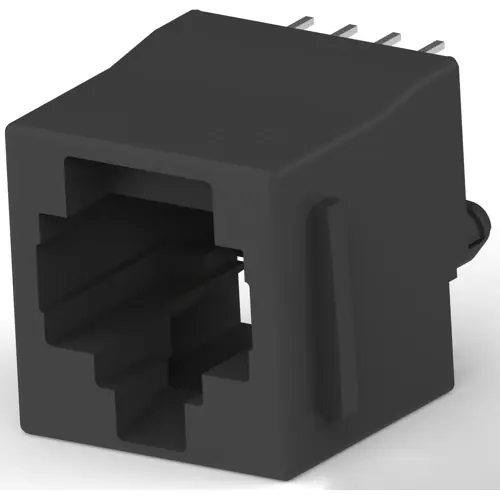 Abverkauf Buchse, RJ45, 8-polig, 8P8C, Cat 3, Lötanschluss, Durchgangsloch, 5520259-4