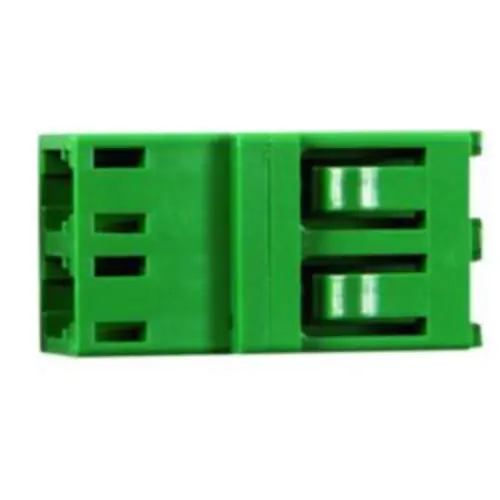 Abverkauf LWL-Stecker, LC, Singlemode, Keramik, grün, 100007146