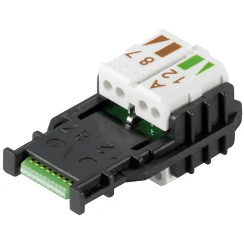 Adernmanager, Cat 6, schwarz, für RJ45-Steckverbinder, 1992880000 Knallerangebot