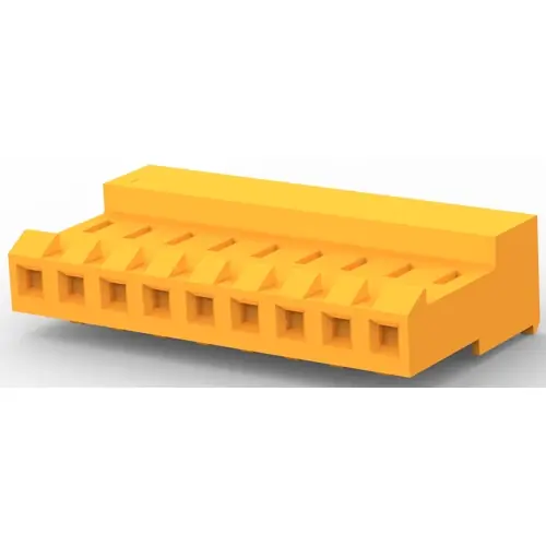 Begrenztes Angebot Buchsengehäuse, 9-polig, RM 3.96 mm, gerade, orange, 3-641217-9