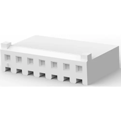 Ausverkauf Buchsengehäuse, 7-polig, RM 3.96 mm, gerade, natur, 647402-7