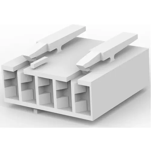 Zertifiziert Buchsengehäuse, 5-polig, RM 5 mm, gerade, natur, 1241959-5