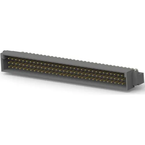 Wochenendangebot Stiftleiste, 96-polig, RM 2.54 mm, abgewinkelt, grau, 650947-5