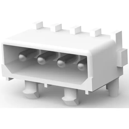 Ausverkauf Stiftleiste, 4-polig, RM 5.08 mm, abgewinkelt, natur, 827001-2