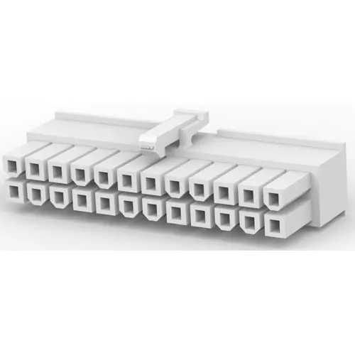 Aktuell Steckverbinder, 24-polig, RM 4.2 mm, gerade, natur, 2-106527-4