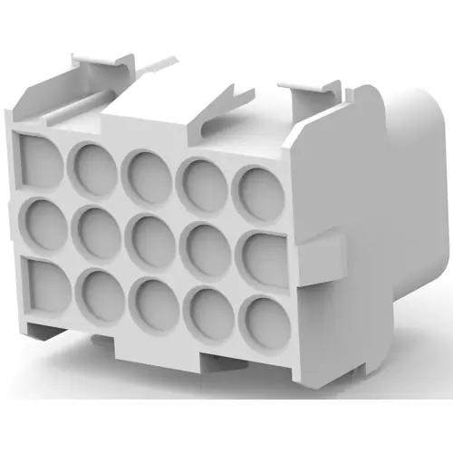 Abverkauf Buchsengehäuse, 15-polig, RM 6.35 mm, natur, 926647-1