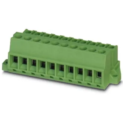 Abverkauf Buchsenleiste, 8-polig, RM 5.08 mm, gerade, grün, 1824188