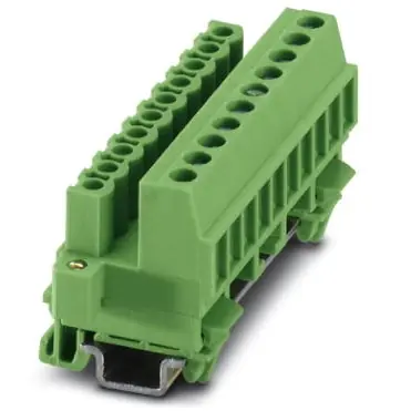 Abverkauf Buchsenleiste, 12-polig, RM 5.08 mm, gerade, grün, 1849189