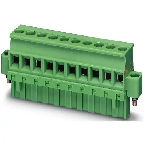 Abverkauf Buchsenleiste, 9-polig, RM 5.08 mm, gerade, grün, 1912692