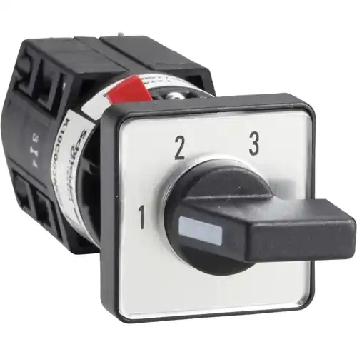 Neu Knebelschalter, 1-polig, 4-stufig, 60°, Ein, K10D004NCH