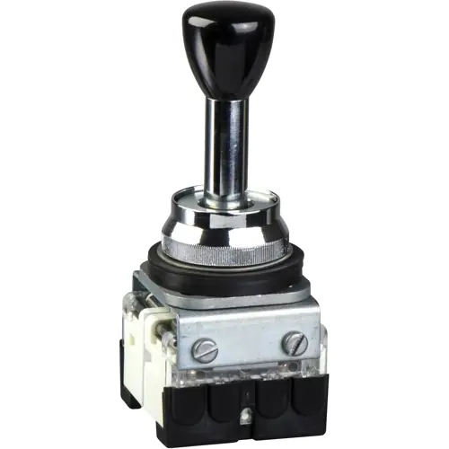 Abverkauf Joystick-Steuereinheit, 2 Wechsler pro Richtung, Schraubanschluss, IP40, XD2AC222