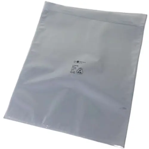 ESD-Schutzbeutel, (L x B) 457 x 406 mm, innenmetallisiert, Zipp, transparent, BK0701047, Packung mit 100 Stück Jetzt Kaufen