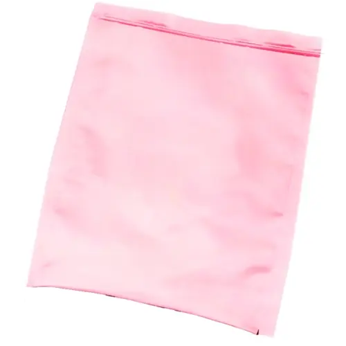 Preisreduziert ESD-Schutzbeutel, (L x B) 150 x 200 mm, verschweißbar, pink, BK0701179, Packung mit 100 Stück