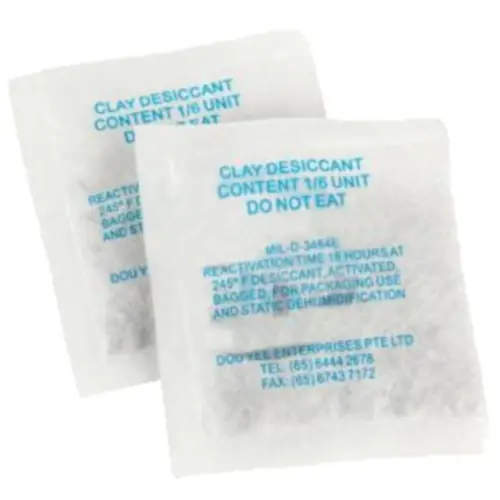 Zertifiziert Trockenmittelbeutel, mit Ton, 70 g, verschweißbar, BK0702011, Packung mit 200 Stück