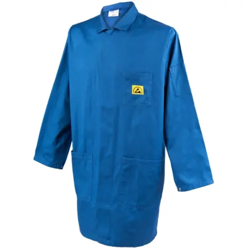 ESD-Arbeitsmantel, dunkelblau, XL Must-Have