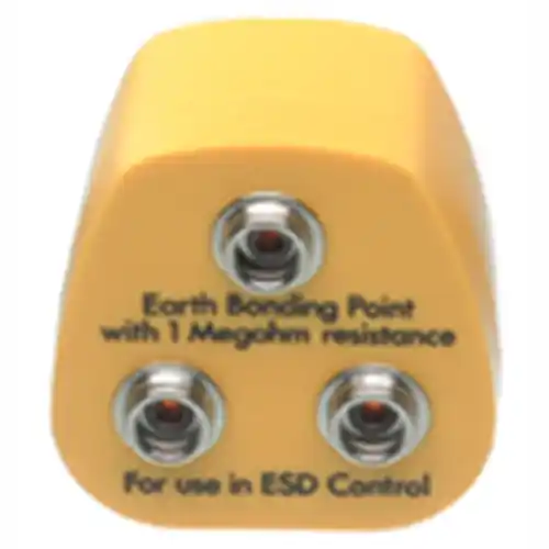 Aktuell Antistatik-Schutzkontaktstecker, Druckknopf-Ø 10 mm, 0.063 m, 3 x Druckknopf, EP0101001