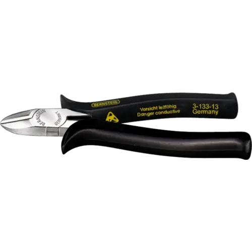 Billig ESD Seitenschneider, 145 mm, 165 g, Schneidkapazität (4/2.5/1.3 mm/–), 3-133-13