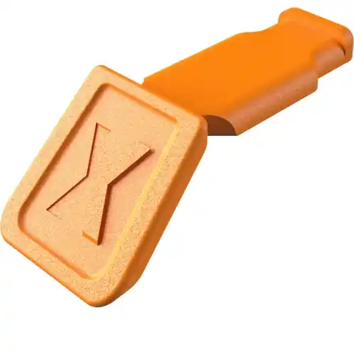 ColorCode Clips, orange, für KNIPEXtend, 00 61 10 CO, Packung mit 10 Stück Direkt Vom Hersteller