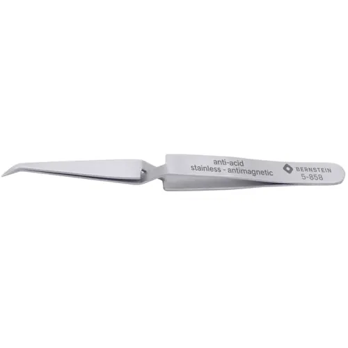 Ausverkauf Kreuzpinzette, unisoliert, antimagnetisch, Edelstahl, 125 mm, 5-858