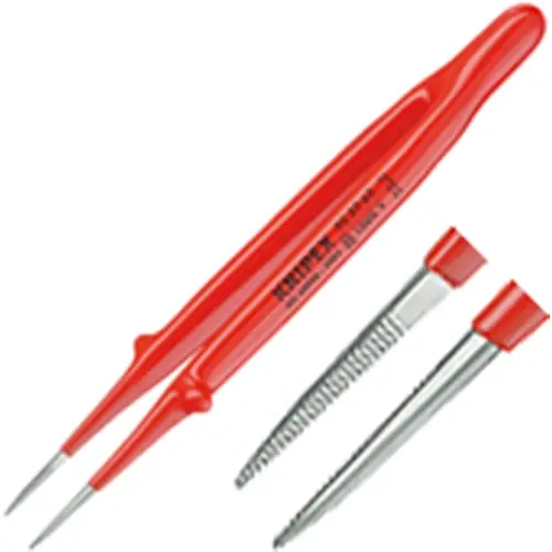 Bestpreis Präzisionspinzette, isoliert, Federstahl, 150 mm, 92 27 62