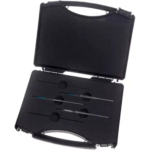 Sonderaktion ESD Kunststoffpinzettensatz (3 Pinzetten), antimagnetisch, Edelstahl, 3300TPS