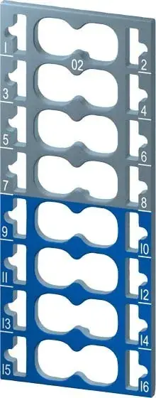 Siemens Dig.Industr. Farbkodierschilder 6ES71936CP022MA0VE10 Zertifiziert